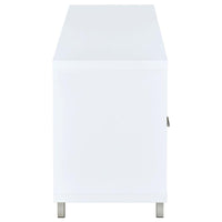 Casey 2-drawer Engineered Wood 60-inch TV Stand White - Home & Sleep Outlet