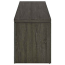 Elkton 2-drawer Engineered Wood 59-inch TV Stand Weathered Grey - Home & Sleep Outlet