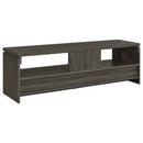 Elkton 2-drawer Engineered Wood 59-inch TV Stand Weathered Grey - Home & Sleep Outlet