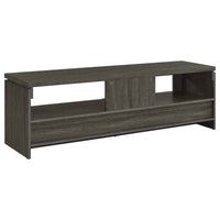 Elkton 2-drawer Engineered Wood 59-inch TV Stand Weathered Grey - Home & Sleep Outlet