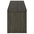 Elkton 2-drawer Engineered Wood 59-inch TV Stand Weathered Grey - Home & Sleep Outlet