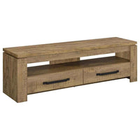 Elkton 2-drawer Engineered Wood 59-inch TV Stand Mango - Home & Sleep Outlet