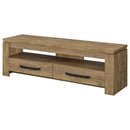 Elkton 2-drawer Engineered Wood 59-inch TV Stand Mango - Home & Sleep Outlet