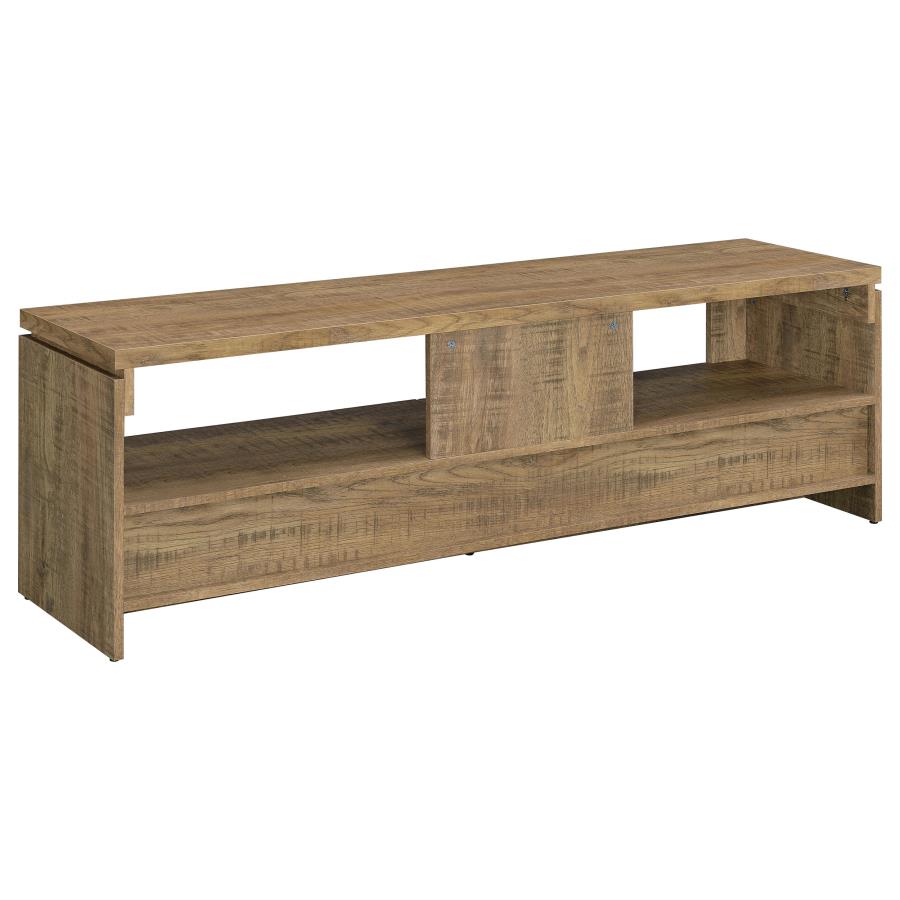 Elkton 2-drawer Engineered Wood 59-inch TV Stand Mango - Home & Sleep Outlet