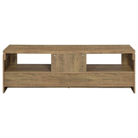 Elkton 2-drawer Engineered Wood 59-inch TV Stand Mango - Home & Sleep Outlet
