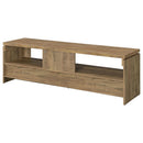 Elkton 2-drawer Engineered Wood 59-inch TV Stand Mango - Home & Sleep Outlet