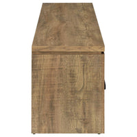Elkton 2-drawer Engineered Wood 59-inch TV Stand Mango - Home & Sleep Outlet