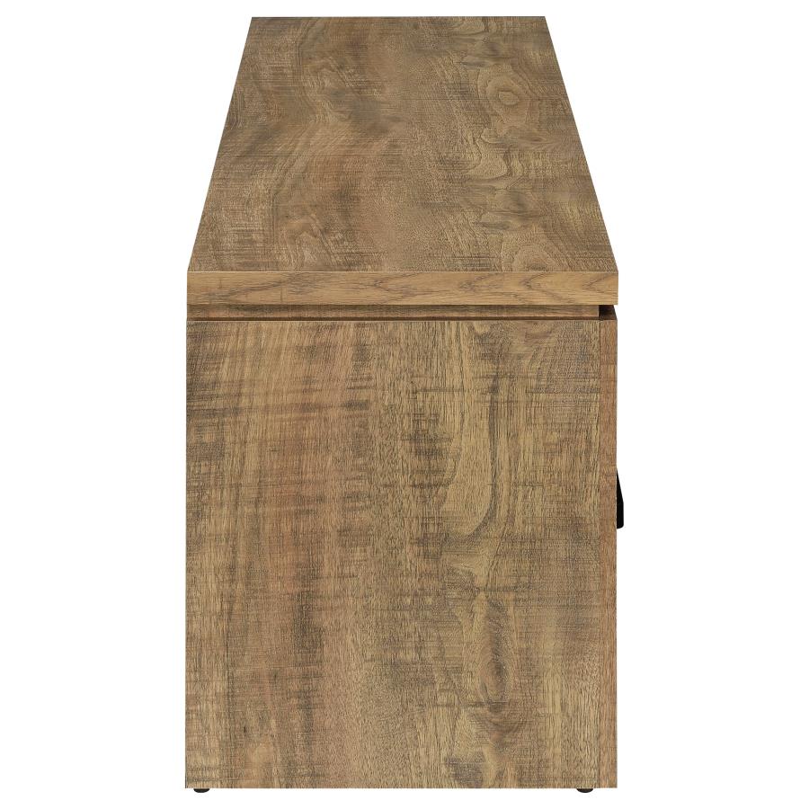 Elkton 2-drawer Engineered Wood 59-inch TV Stand Mango - Home & Sleep Outlet