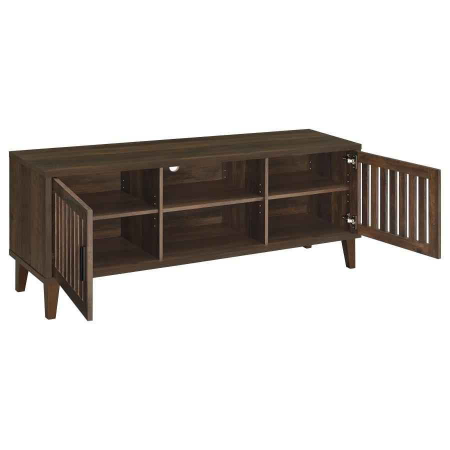 Sedona 2-door Engineered Wood 60-inch TV Stand Dark Pine - Home & Sleep Outlet