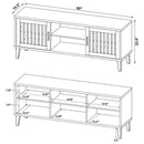 Sedona 2-door Engineered Wood 60-inch TV Stand Dark Pine - Home & Sleep Outlet