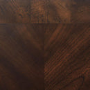 Laney 1-shelf Glass Top Rectangular Coffee Table Deep Merlot - Home & Sleep Outlet