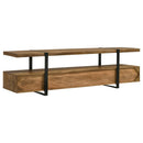Otto 5-drawer Mango Wood 70-inch TV Stand Media Console Brown