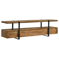 Otto 5-drawer Mango Wood 70-inch TV Stand Media Console Brown