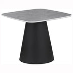 Home & Sleep Outlet - Eason 2-piece Cocktail Coffee Table Set Concrete and Black