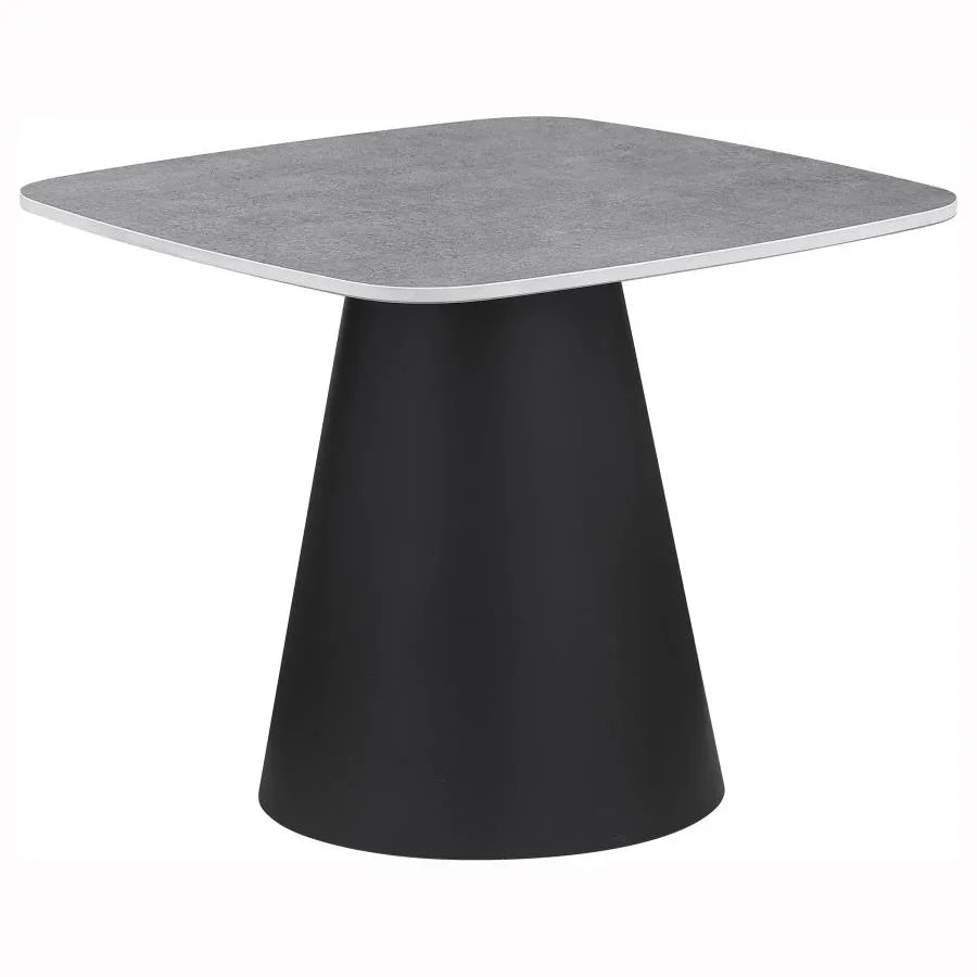 Home & Sleep Outlet - Eason 2-piece Cocktail Coffee Table Set Concrete and Black