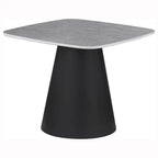 Home & Sleep Outlet - Eason 2-piece Cocktail Coffee Table Set Concrete and Black