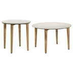 Home & Sleep Outlet - Aldis 2-piece Coffee and End Table Set White