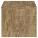 Lynette Square Engineered Wood End Table Mango