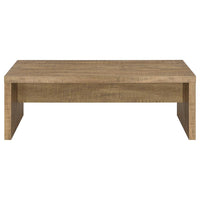 Lynette 2-piece Rectangular Coffee and End Table Set Mango