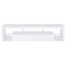 Jude 3-piece 71-inch TV Entertainment Center White High Gloss
