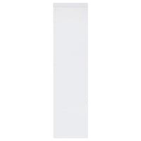 Jude 3-shelf Engineered Wood Media Tower High Gloss White