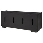 Home & Sleep Outlet - Leandro 72-inch 4-door TV Stand Media Console Burnished Black