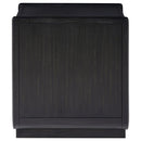 Leandro 1-drawer Wood Occasional Side End Table Burnished Black