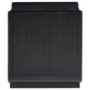 Leandro 1-drawer Wood Occasional Side End Table Burnished Black