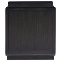 Leandro 2-piece Wood Coffee and End Table Set Burnished Black