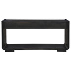 Home & Sleep Outlet - Leandro 2-drawer Entryway Sofa Console Table Burnished Black