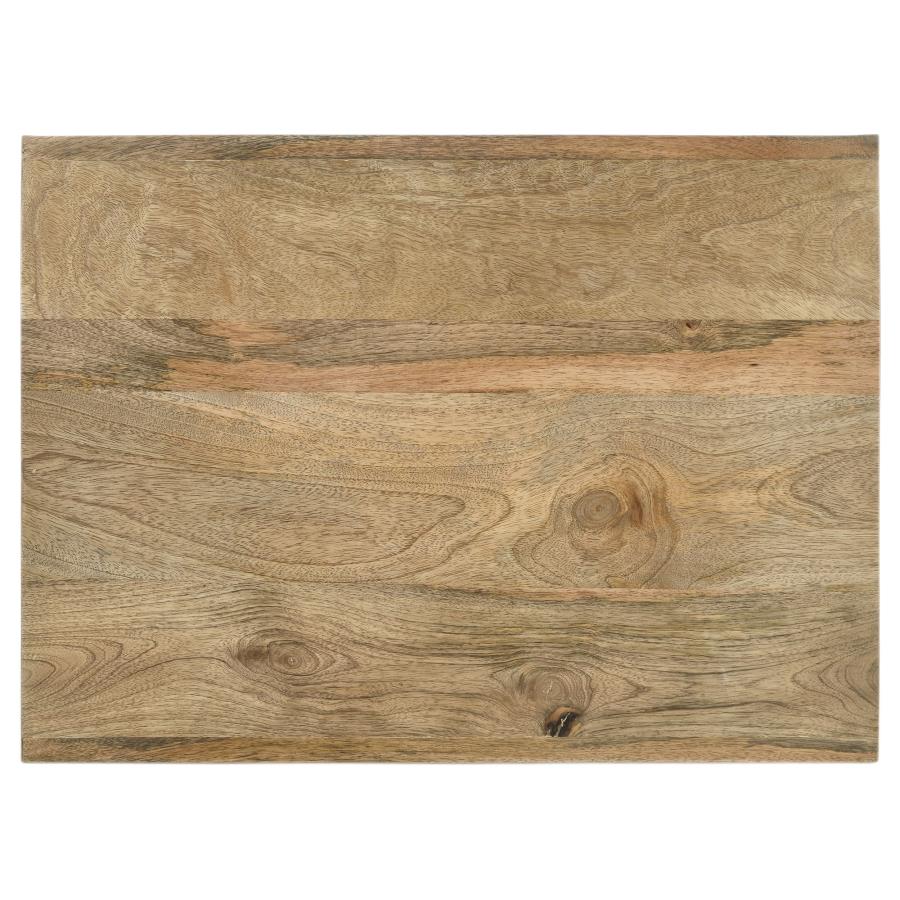 Home & Sleep Outlet - Benton Rectangular Solid Wood End Table Natural