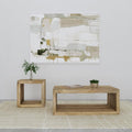Home & Sleep Outlet - Benton 2-piece Solid Mango Coffee and End Table Set Natural