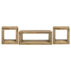 Home & Sleep Outlet - Benton 3-piece Solid Mango Coffee and End Table Set Natural