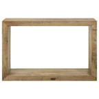 Home & Sleep Outlet - Benton Rectangular Solid Wood Sofa Console Table Natural