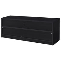 Rutland 59-inch 3-drawer TV Stand Media Console Black