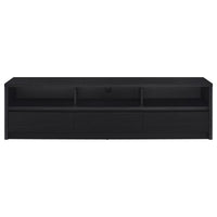 Rutland 78-inch 3-drawer TV Stand Media Console Black