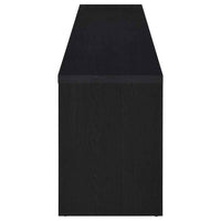 Rutland 78-inch 3-drawer TV Stand Media Console Black