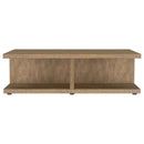 Cortona Square Engineered Wood Cocktail Coffee Table Mango