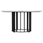 Home & Sleep Outlet - Haven 3-piece Round Marble Coffee and End Table Set Black