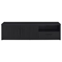 Murray 70-inch 2-door TV Stand Media Console Black
