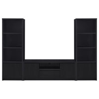 Winfield 60-inch 2-door TV Stand Media Console Black