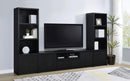 Winfield 3-shelf Media Tower Entertainment Pier Black