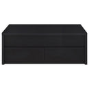 Knapp 3-piece Lift Top Coffee Table Set Black