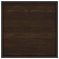 Fulton 30-inch Square Mango Wood Coffee Table Dark Brown