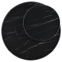 Briggs 3-piece Round Coffee and End Table Set Black