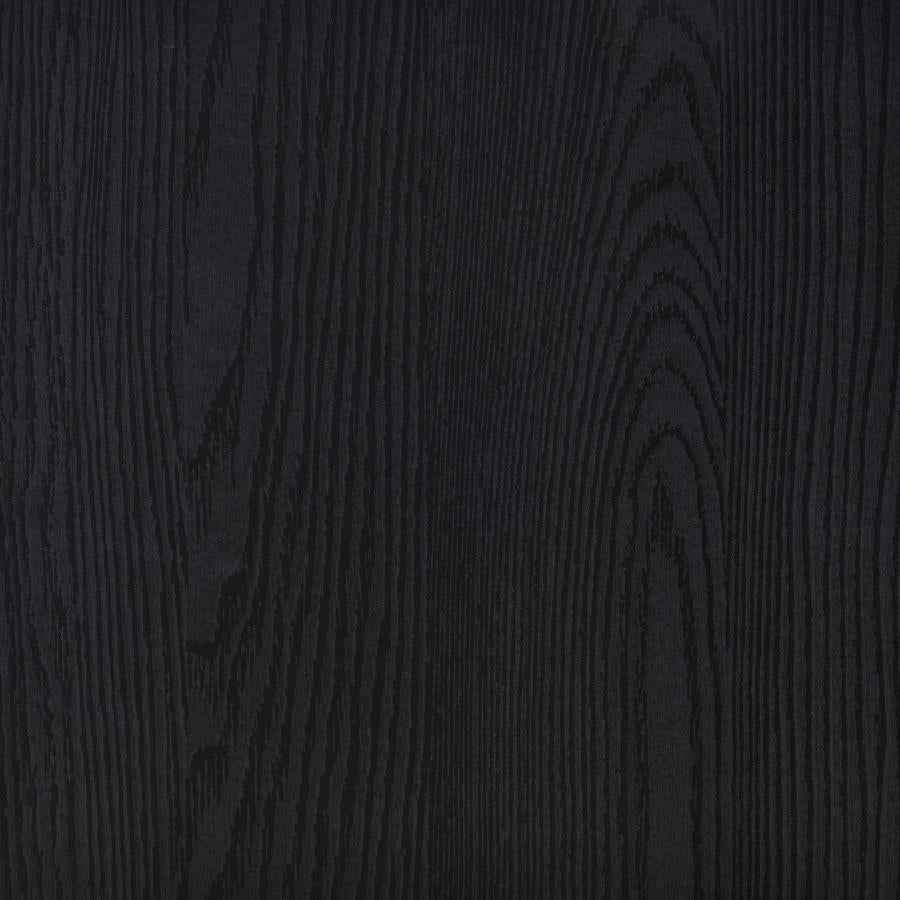 Max Rectangular Engineered Laminate Coffee Table Black