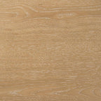 Home & Sleep Outlet - Ottowa Round Wood Side End Table with Shelf Light Oak