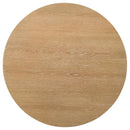Ottowa 2-piece Round Wood Coffee Table Set Light Oak