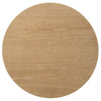 Home & Sleep Outlet - Ottowa 3-piece Round Wood Coffee Table Set Light Oak