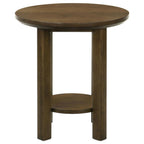 Home & Sleep Outlet - Ottowa 2-piece Round Wood Coffee Table Set Brown